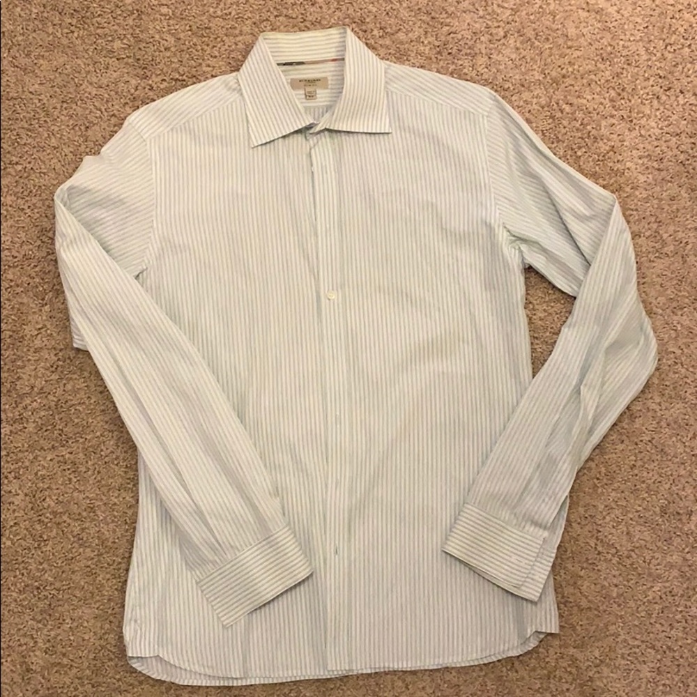 Burberry slim fit button down